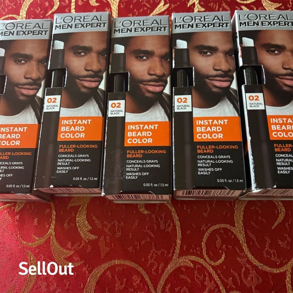 L'Oreal Paris Men Expert Instant Beard Color Natural Black